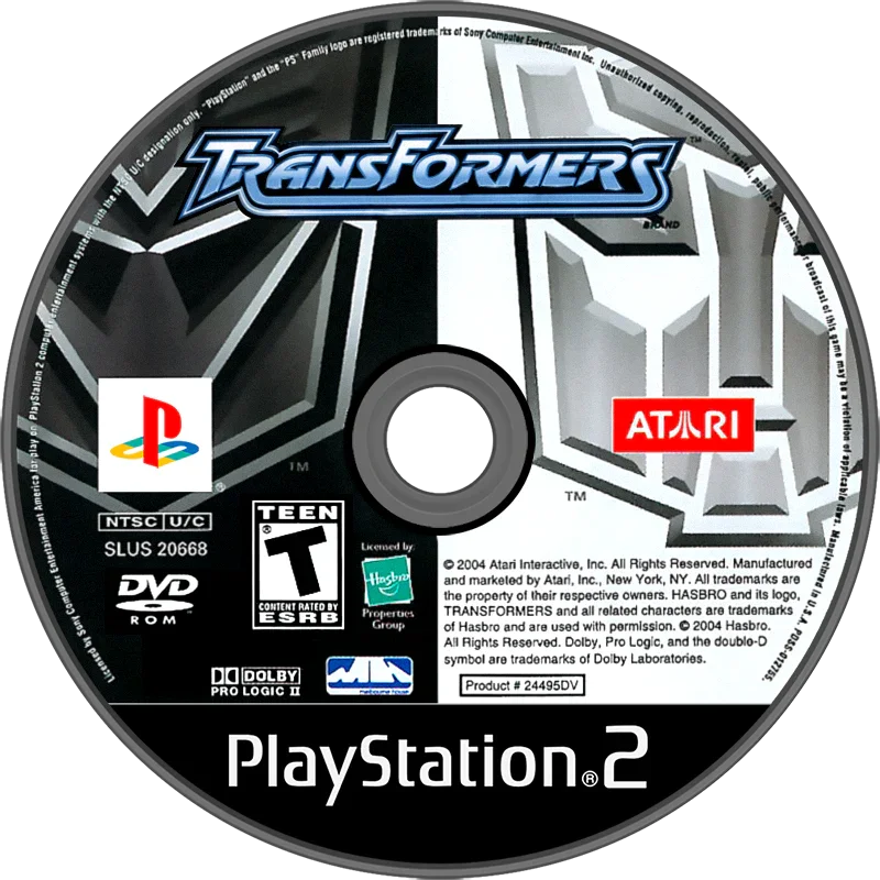 Transformers - (Game Only) (Playstation 2)