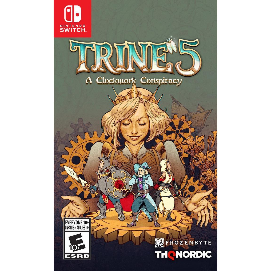 Trine 5: A Clockwork Conspiracy - (New) (Nintendo Switch)