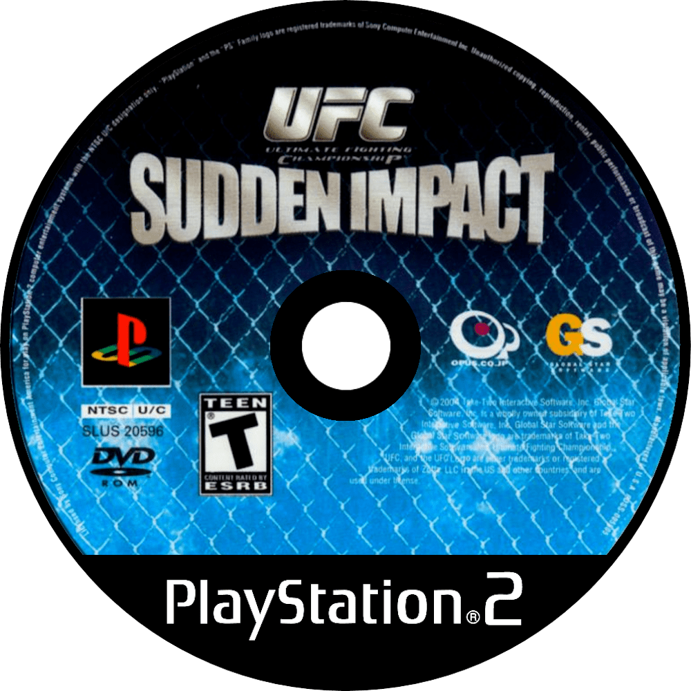 UFC Sudden Impact - (Game Only) (Playstation 2)