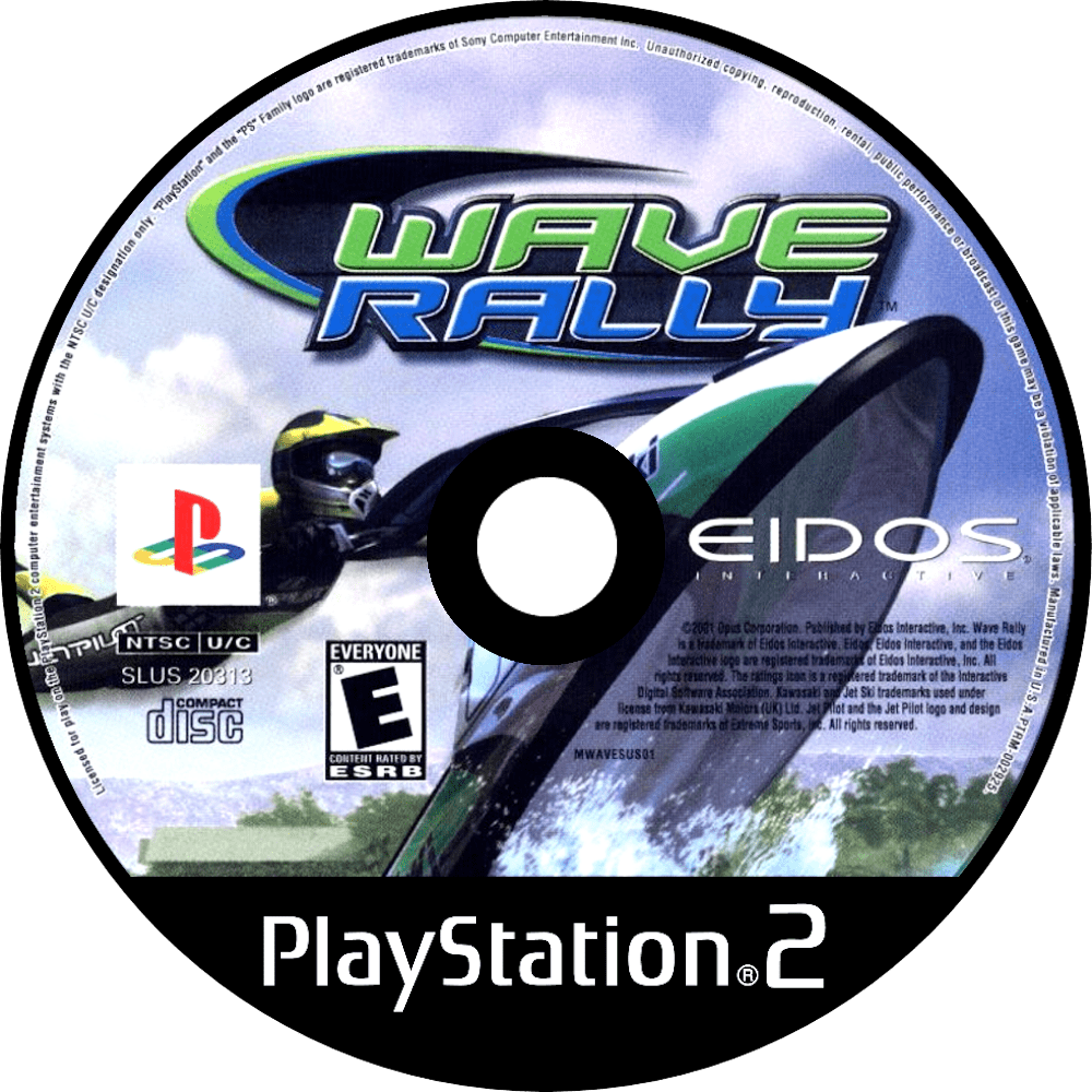 Wave Rally - (Game Only) (Playstation 2)