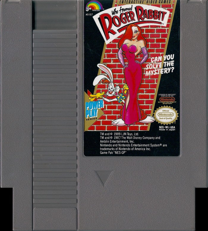 Who Framed Roger Rabbit - (Game Only) (NES)