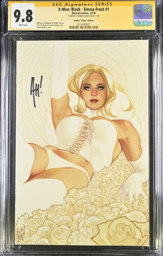 X-Men: Black - Emma Frost #1 Hughes "Virgin" Edition - CGC Signature Series 9.8 Adam Hughes