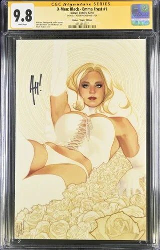 X-Men: Black - Emma Frost #1 Hughes "Virgin" Edition - CGC Signature Series 9.8 Adam Hughes