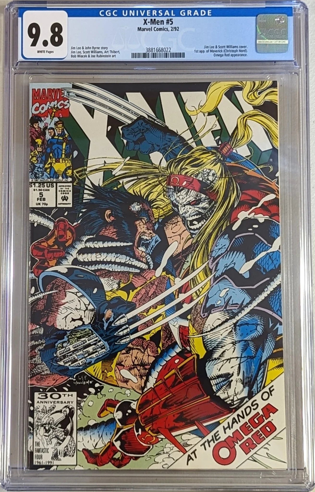 X-Men Vol. 2 #5 - CGC Graded 9.8