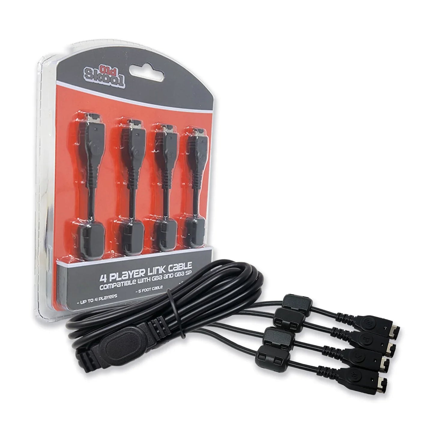 Gameboy Advance 4 Player Link Cable - Old Skool