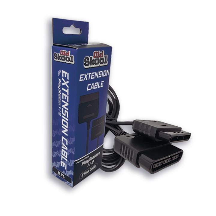 Old Skool PlayStation 1 & 2 Controller Extension Cable
