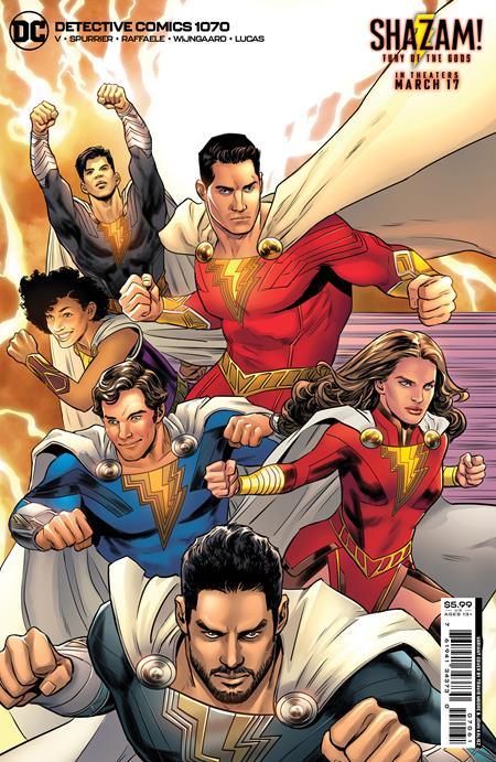 Detective Comics #1070 - CVR D Travis Moore Shazam Variant (3/28/23)