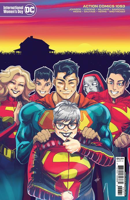 Action Comics #1053 Cvr G Eleonara Carlini International Womans Day Card Stock Var (03/28/2023)