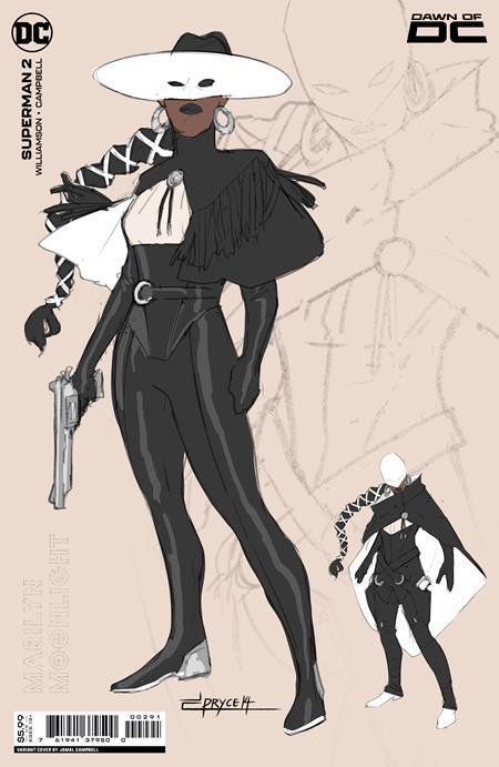 Superman #2 Cvr I Jamal Campbell Design Card Stock Var (03/21/2023)