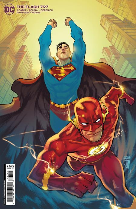 Flash #797 Cvr D Francis Manapul Superman Card Stock Var (04/18/2023)