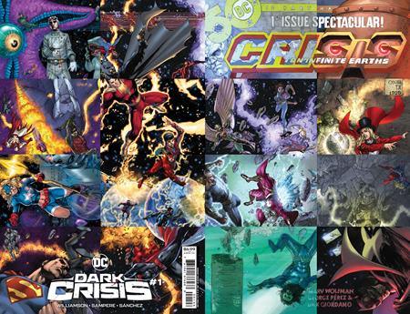 The One Stop Shop Comics & Games DARK CRISIS #1 (OF 7) CVR J JIM LEE HOMAGE CARD STOCK VAR DC Comics