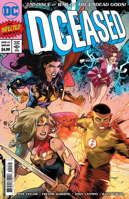 The One Stop Shop Comics & Games Dceased War Of The Undead Gods #2 (Of 8) Cvr C Dan Mora Homage Card Stock Var (09/20/2022) DC Comics