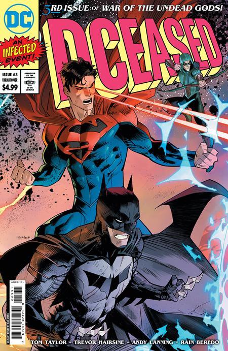 The One Stop Shop Comics & Games Dceased War Of The Undead Gods #3 (Of 8) Cvr B Dan Mora Homage Card Stock Var (10/18/2022) DC Comics