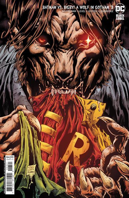 The One Stop Shop Comics & Games Batman Vs Bigby A Wolf In Gotham #3 (Of 6) Cvr B Brian Level & Jay Leisten Card Stock Var (Mr) (11/16/2021) DC Comics