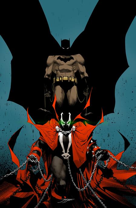 The One Stop Shop Comics & Games Batman Spawn #1 (One Shot) Cvr S Jorge Jimenez Acetate Var (12/13/2022) DC Comics