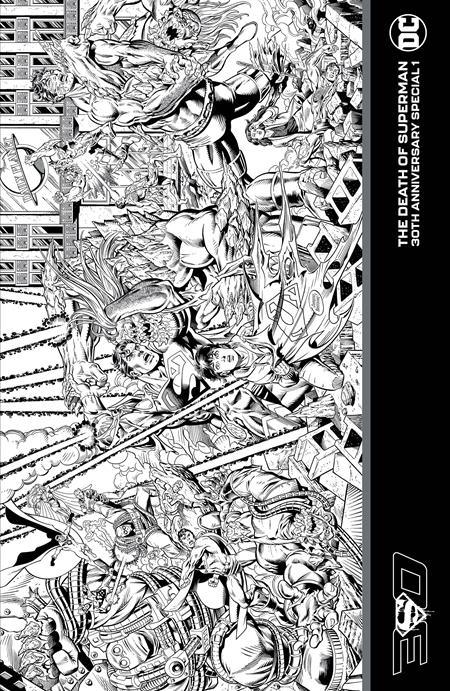 Death Of Superman 30Th Anniversary Special #1 (One-Shot) Second Printing Cvr B Inc Dan Jurgens Inks (12/27/2022)