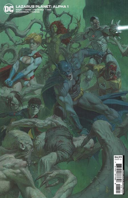 The One Stop Shop Comics & Games Lazarus Planet Alpha #1 (One Shot) Cvr B Riccardo Federici Card Stock Var (01/10/2023) DC Comics