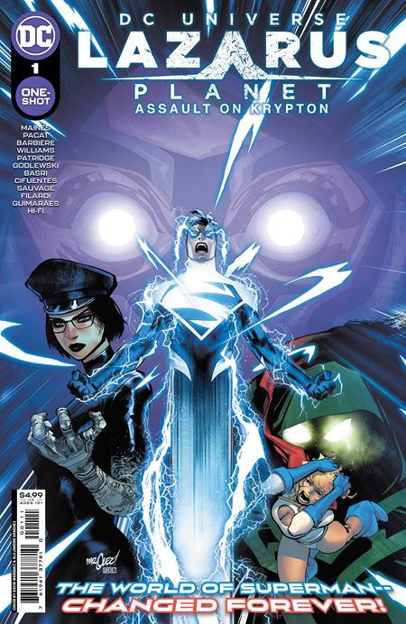 The One Stop Shop Comics & Games Lazarus Planet Assault On Krypton #1 (One Shot) Cvr A David Marquez & Alejandro Sanchez (01/17/2023) DC Comics