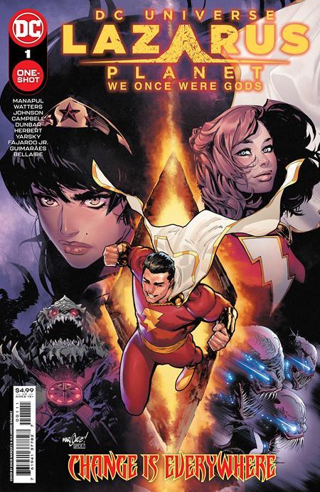 The One Stop Shop Comics & Games Lazarus Planet We Once Were Gods #1 (One Shot) Cvr A David Marquez & Alejandro Sanchez (01/24/2023) DC Comics