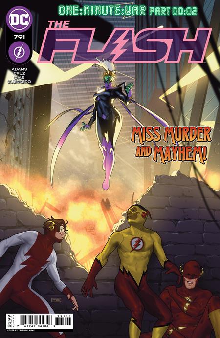 The One Stop Shop Comics & Games Flash #791 Cvr A Taurin Clarke (One-Minute War) (01/17/2023) DC Comics