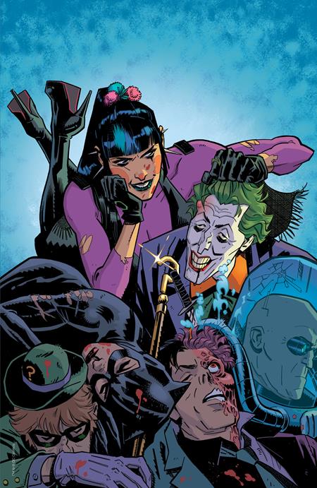The One Stop Shop Comics & Games Punchline The Gotham Game #4 (Of 6) Cvr E Inc 1:50 Claire Roe Foil Var (01/24/2023) DC Comics