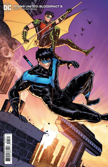 The One Stop Shop Comics & Games Titans United Bloodpact #5 (Of 6) Cvr C Inc 1:25 Travis Mercer Card Stock Var (01/17/2023) DC Comics