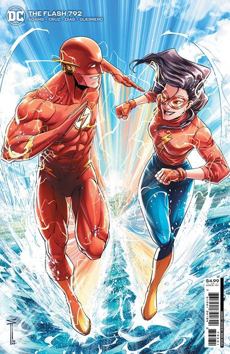 Flash #792 Cvr C Serg Acuna Card Stock Var (One-Minute War) (02/07/2023)