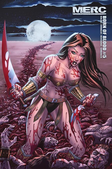 Born Of Blood #5 (Of 6) Cvr D Inc 1:25 Andrew Magnum Var (Mr) (02/21/2023)