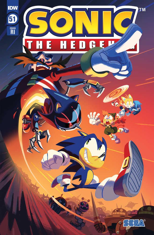 Sonic The Hedgehog #51 Cover C 10 Copy Fourdraine Variant Edition (