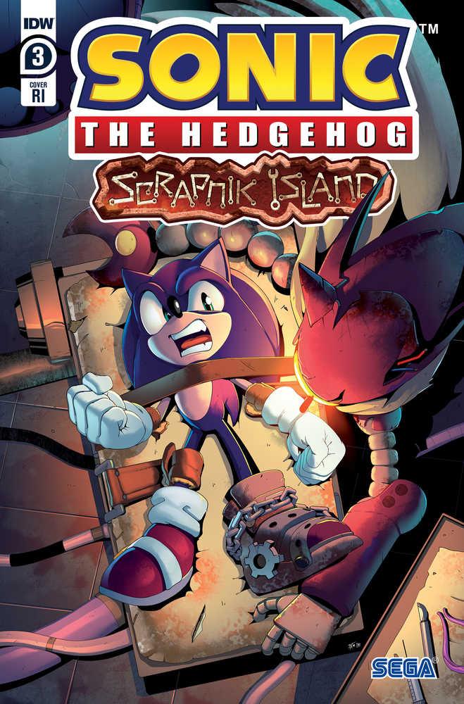 Sonic The Hedgehog Scrapnik Island #3 Cover C 10 Copy Variant Edition