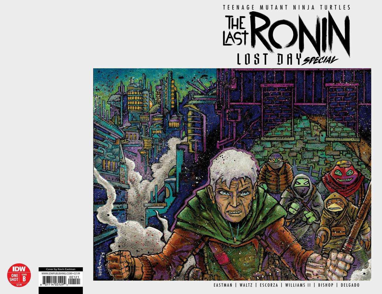 TMNT Last Ronin Lost Day - Special Cover B Eastman