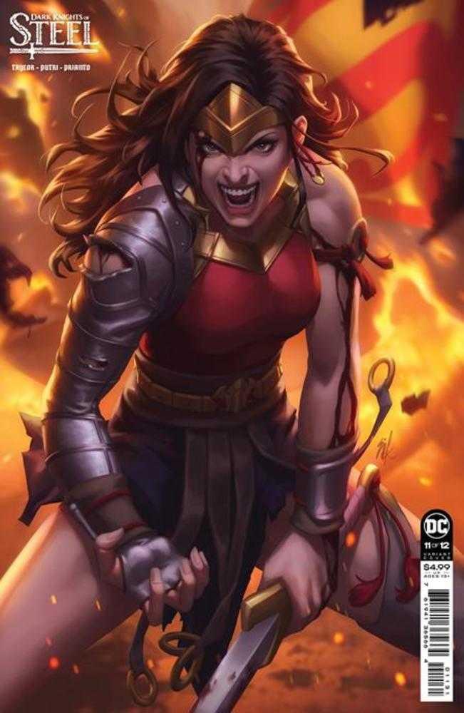 Dark Knights Of Steel #11 (Of 12) - Cover B Ejikure Card Stock Variant
