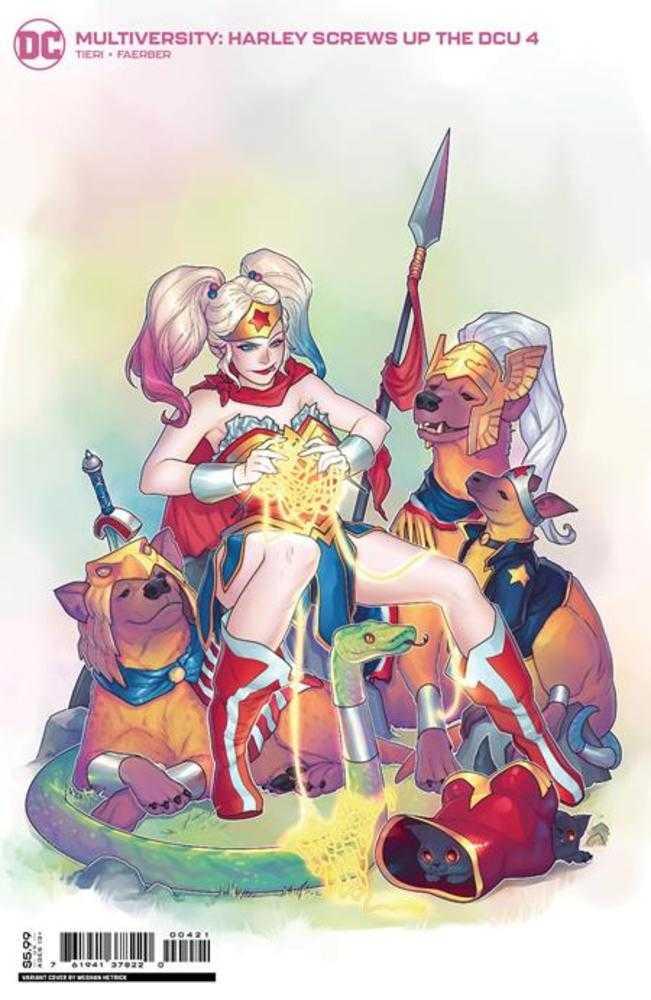 Multiversity Harley Screws Up The Dcu #4 (Of 6) - Cover B Meghan Hetrick Card Stock Variant