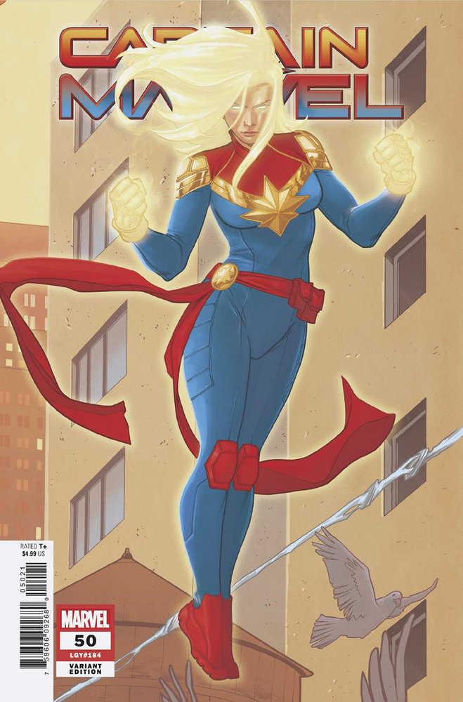 Captain Marvel 50 - Elena Casagrande Women Of Marvel Variant