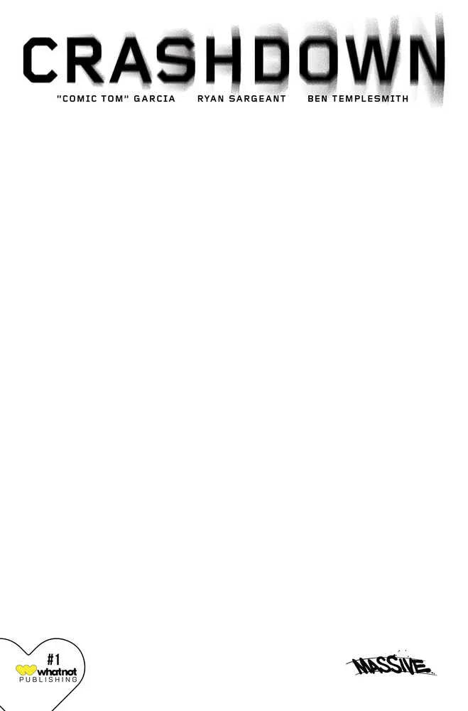 Crashdown #1 (Of 4) Cover H 10 Copy Variant Edition Blank Sketch (Mature)