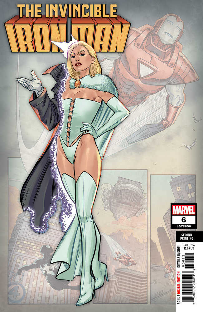 Invincible Iron Man 6 - Andrea Di Vito 2nd Print Variant