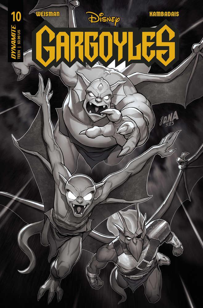 Gargoyles #10 Cover H 10 Copy Variant Edition Nakayama Black & White