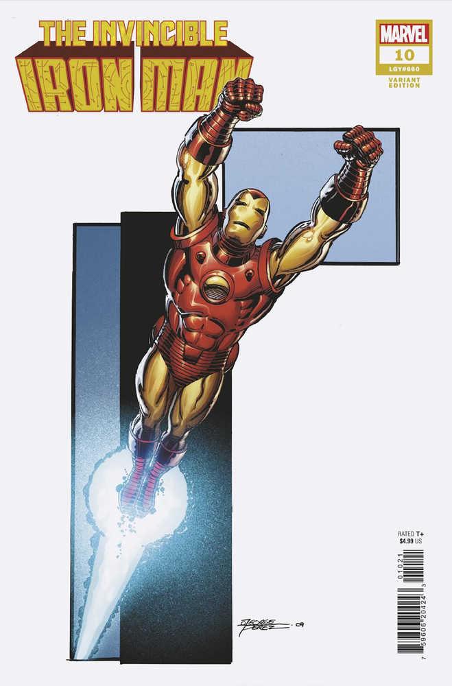 Invincible Iron Man #10 - George Perez Variant