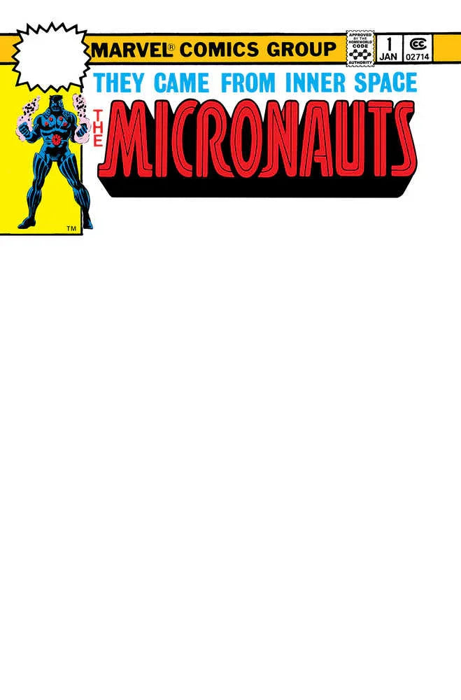 Micronauts #1 Facsimile Edition - Blank Variant