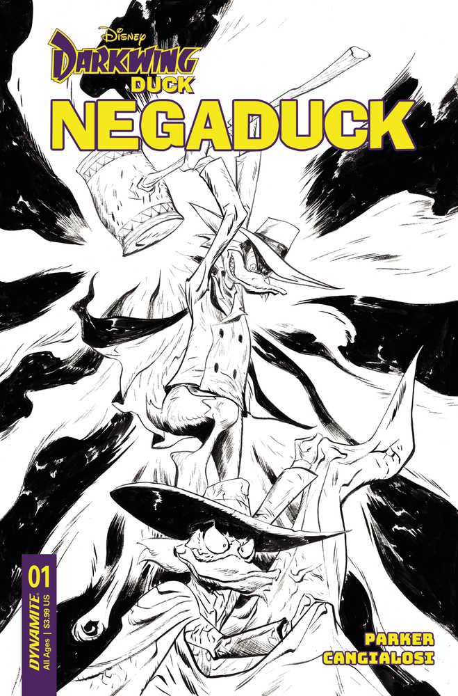 Negaduck #1 Cover K 15 Copy Variant Edition Lee Line Art