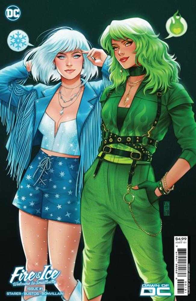 Fire & Ice Welcome To Smallville #1 (Of 6) - CVR C Jen Bartel Variant