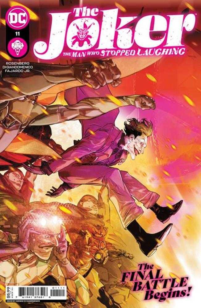Joker Man Who Stopped Laughing #11 - CVR A Carmine Di Giandomenico