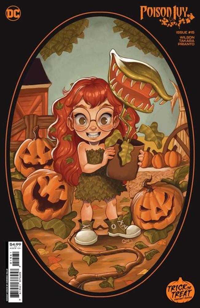 Poison Ivy #15 Cover F - Chrissie Zullo Trick Or Treat Card Stock Variant