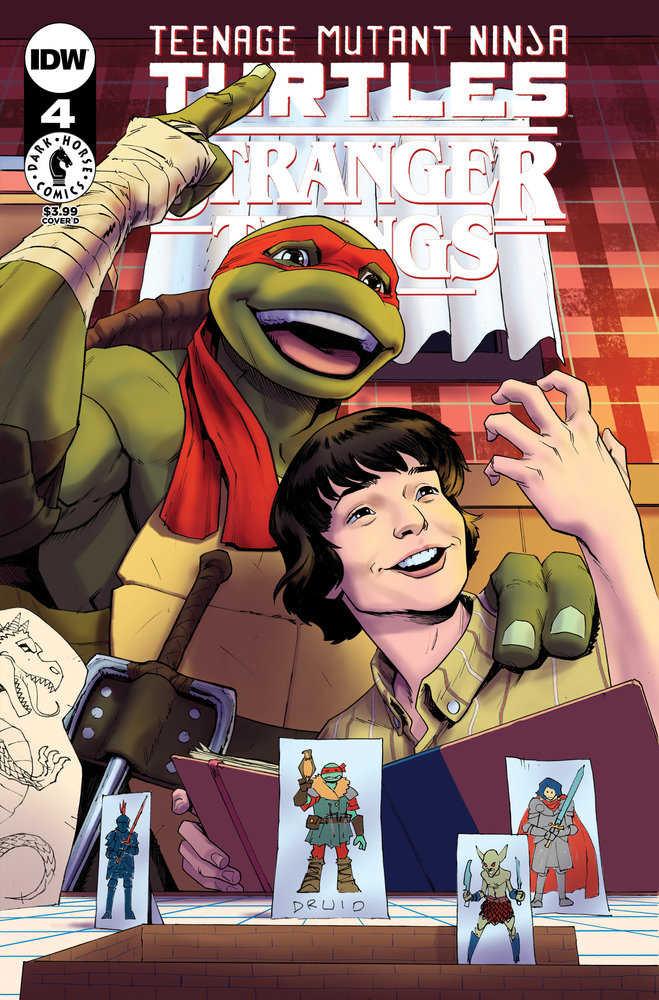 TMNT X Stranger Things #4 - Variant D (Gorham)