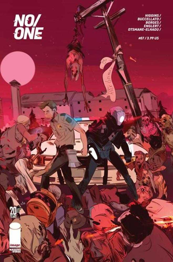 No One #7 (Of 10) Cover D Stefano Simeone Twd 20th Anniversary Team Up Variant (Mature)