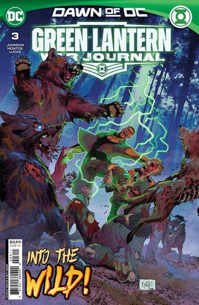 Green Lantern War Journal #3 - Cover A Montos