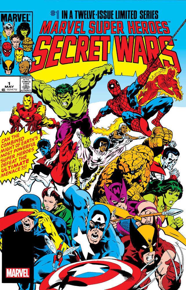 Marvel Super Heroes Secret Wars 1 - Facsimile Edition Foil Variant