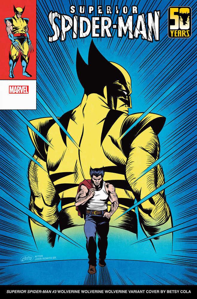 Superior Spider-Man 3 - Betsy Cola Wolverine Wolverine Wolverine Variant