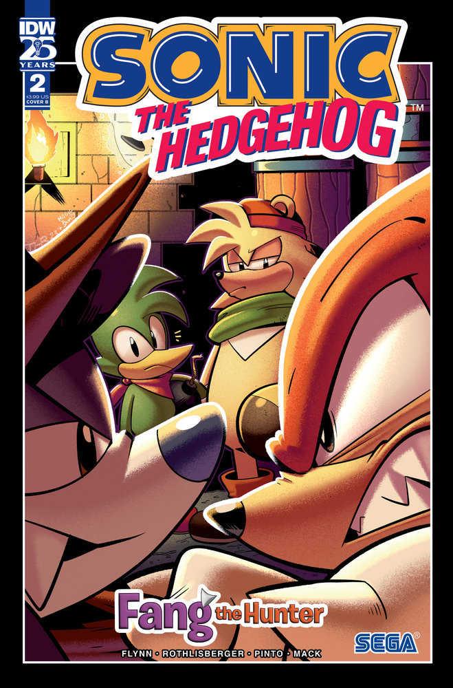Sonic The Hedgehog: Fang The Hunter #2 - Variant B (Rothlisberger)