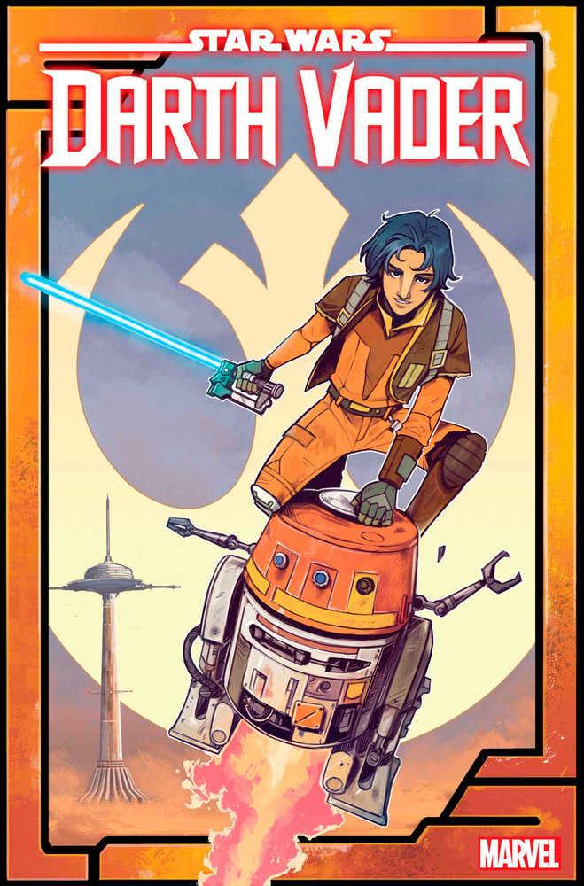 Star Wars: Darth Vader 43 - Caspar Wijngaard Ezra Bridger And Chopper Rebels 10th Anniversary Variant